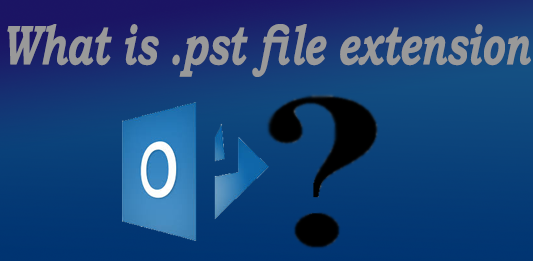 .pst file extension