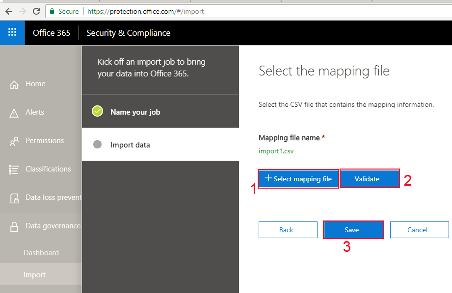 import pst file to office 365 admin